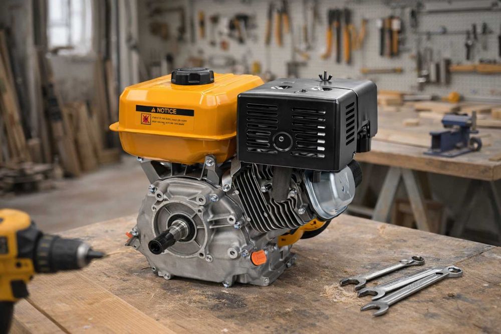 Motor 4 Timpi 6.5HP Benzina Ax 19mm INGCO