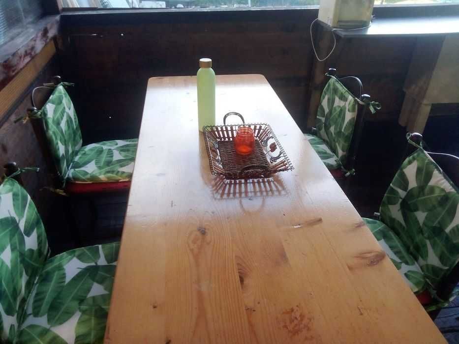 Дава под наем  озаведено бунгало до брега в Карияни-2500 евро/12 м.