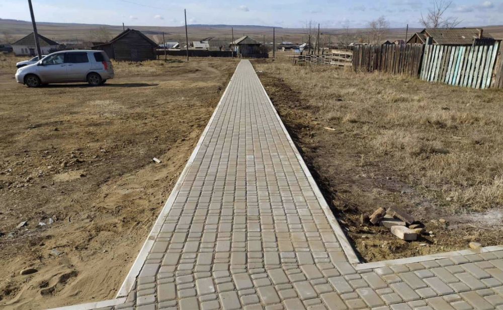 Укладка брусчатка