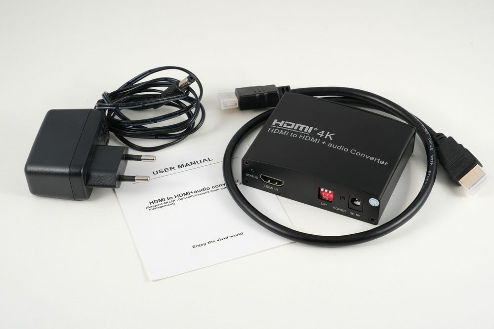 Конвертер HDMI на HDMI + АУДИО