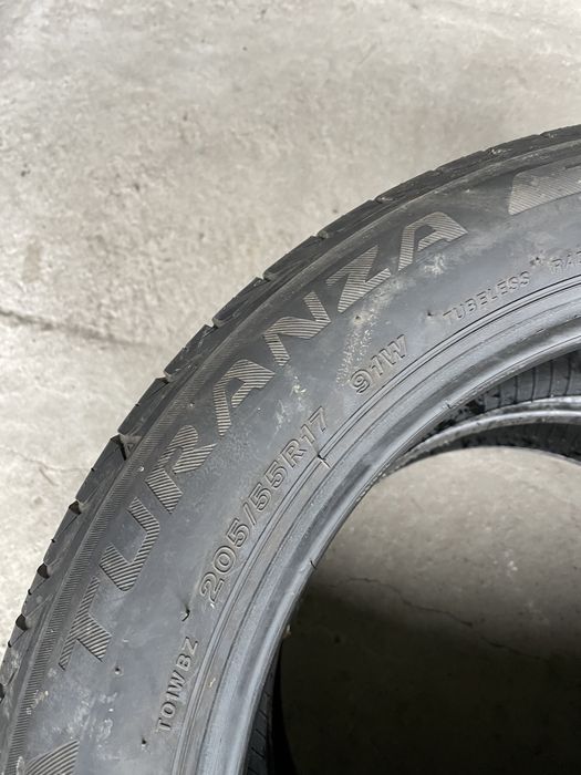 205/55/17 BRIDGESTONE RunFlat 2бр. 5мм