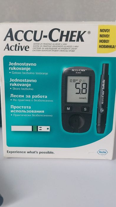 Продам глюкометр Accu-chek active