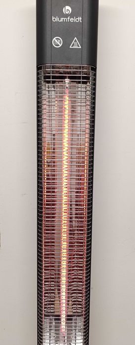 Инфрачервен нагревател черен Heat Guru 2000W