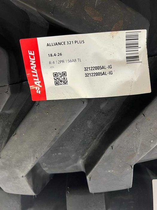 Anvelope buldoexcavator spate 18.4-26 Alliance 12 ply livrare rapida