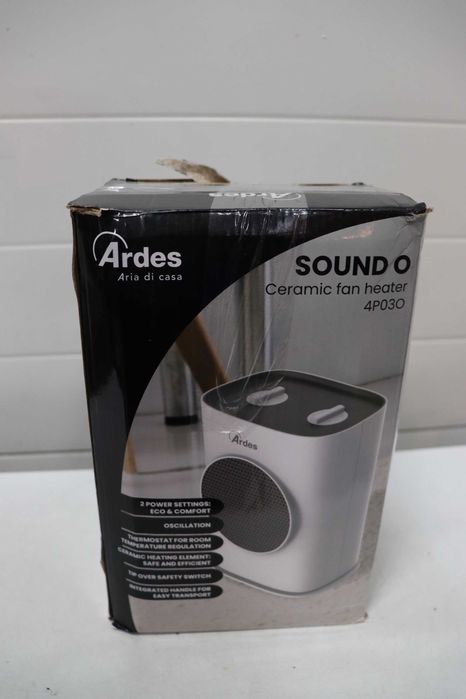 Духалка ARDES AR4P03 Осцилиращ керамичен вентилаторен нагревател 1500W