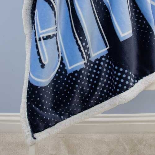 Ново Официално Sherpa Одеяло Manchester City FC 120x150см Поларено меко топло