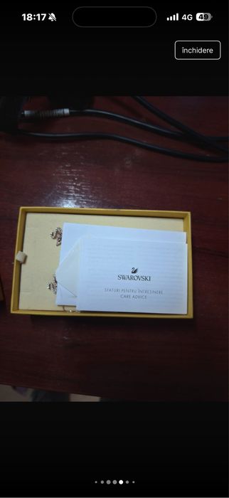 cercei originali swarovski