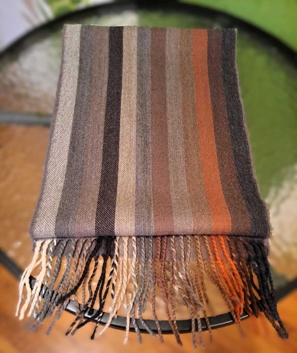 Fular bărbătesc 100% lână pură virgină