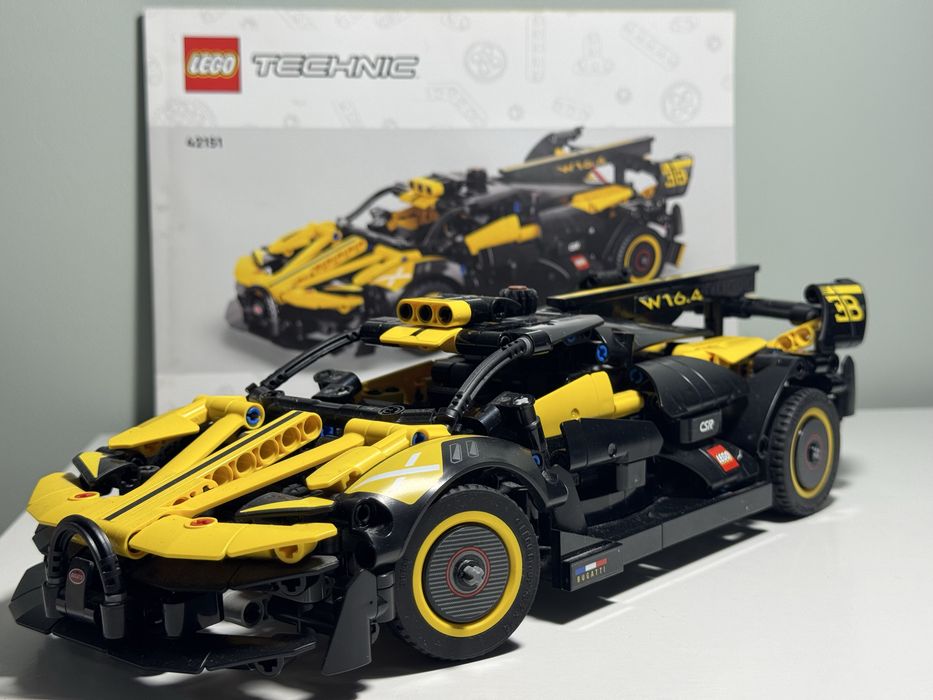 Лего Техник бугатти болид [42151 ] lego technic bugatti bolide
