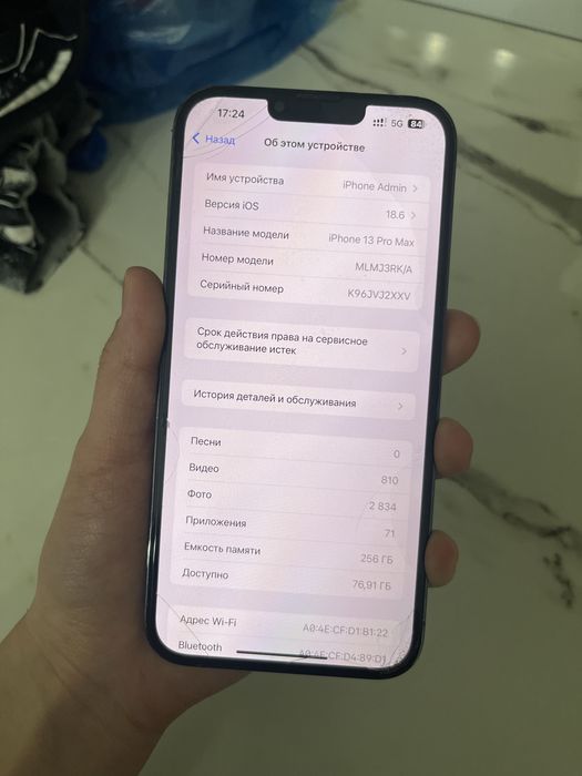 Iphone 13 pro max 256 гб