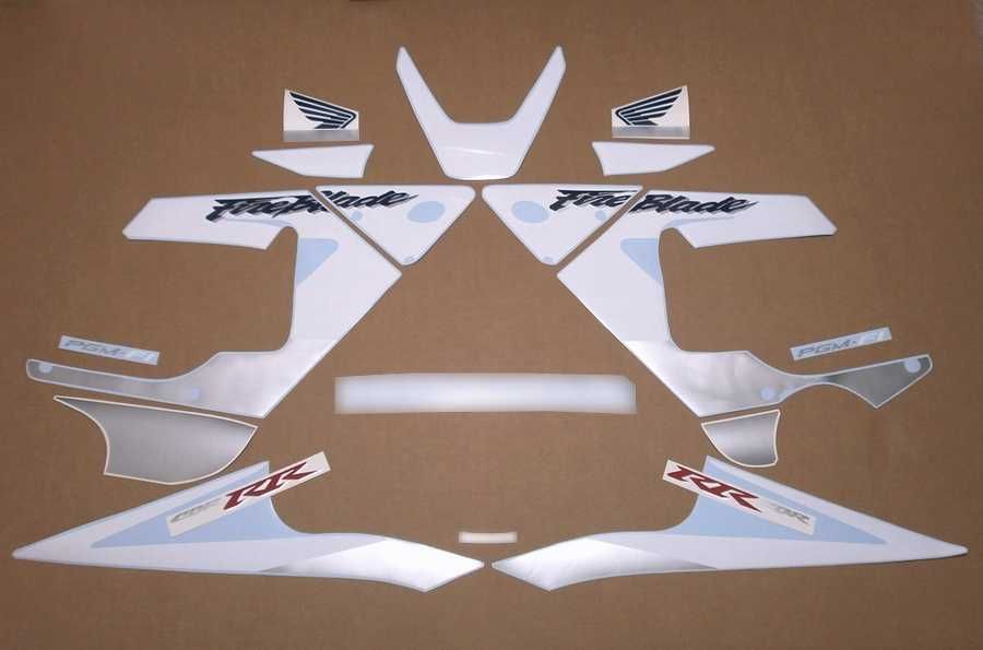 Стикери Honda CBR 929RR Fireblade лепенки  хонда цбр 929 rr рр sc44