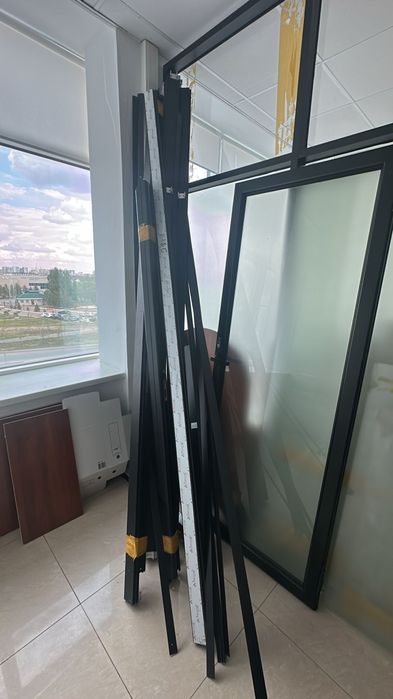 Алюминиевая перегородка
