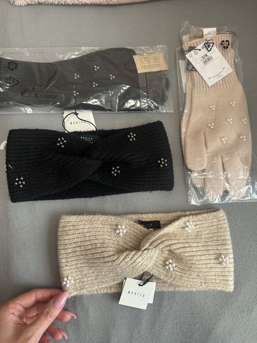 Ръкавици и лента за глава Mohito