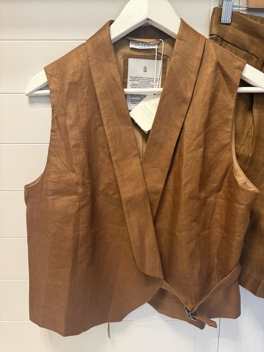 Brunello Cucinelli сет от лен