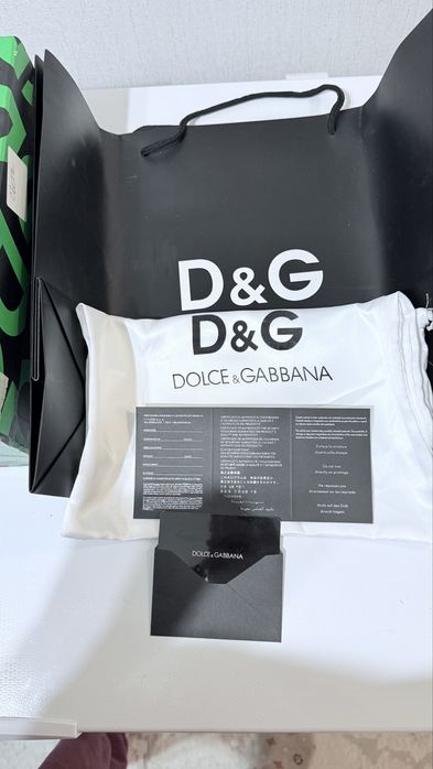 Модные кроссовки D&G, размер 39
