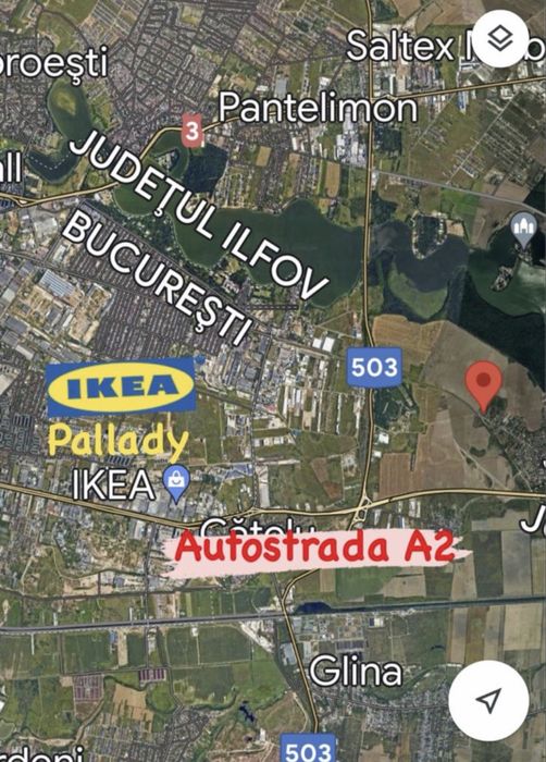 Teren intravilan Căldăraru -Cernica Ilfov