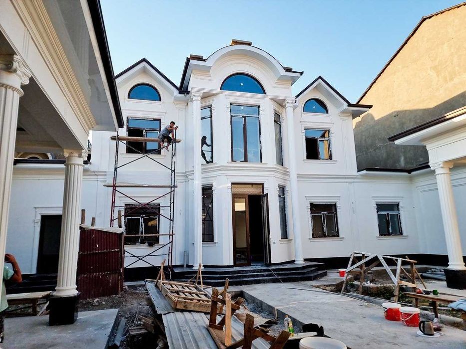 Suxoy montaj fasad alukabond tunikabond travertin laminam keramogranit