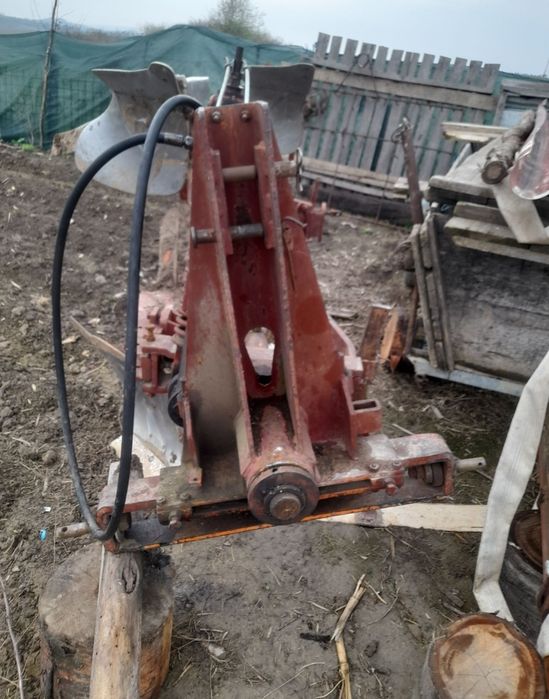 Tractor fiat+plug+freza