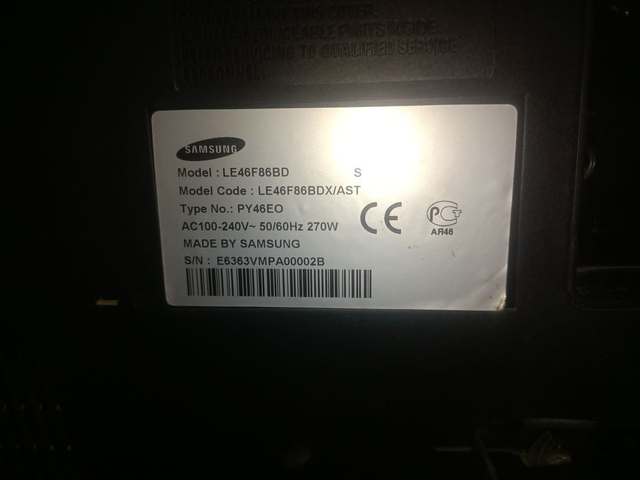 Телевизор самсунг (Samsung) рабочий