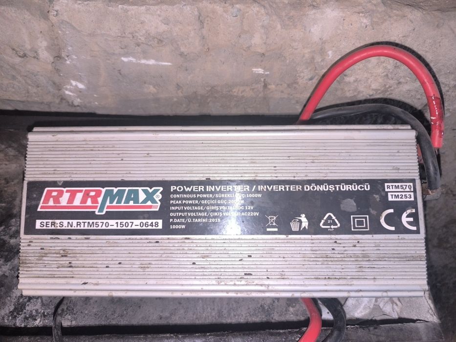 Inverter 12w-220w RTR MAX 1000w