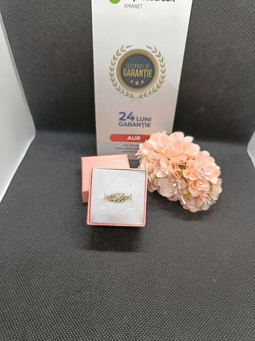 Inel aur 14K 1.54g (Ag16 Moldova b32280) - Garantie 2 ani!