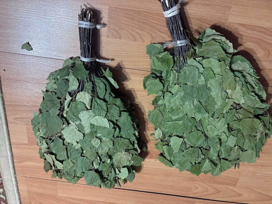 Банный веник из березы. Березовый веник. Цена окончательная