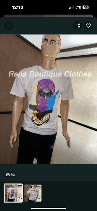 Tricou Alb Ih Nom Uh Nit Calitate Premium