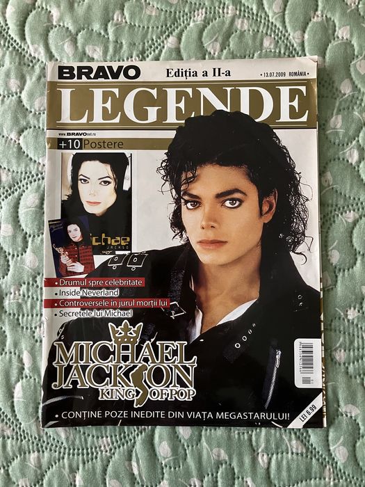Revistă de colecție Bravo - Michael Jackson
