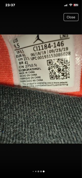 Jordan 4 “what the”