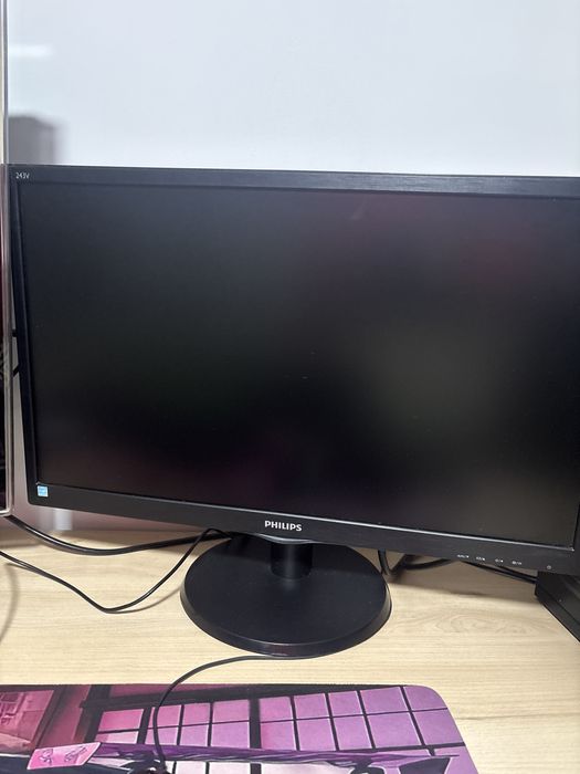 Vand pc + monitor