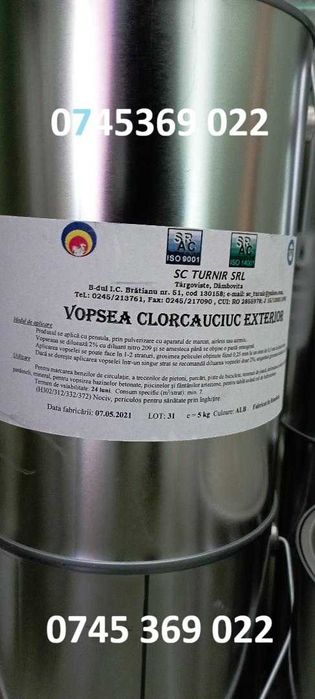 Vopsea cauciucata de exterior