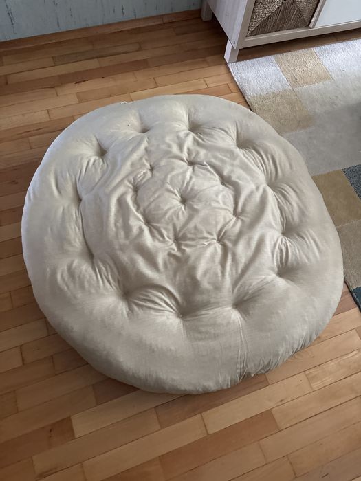 Кресло от ратан в бежово