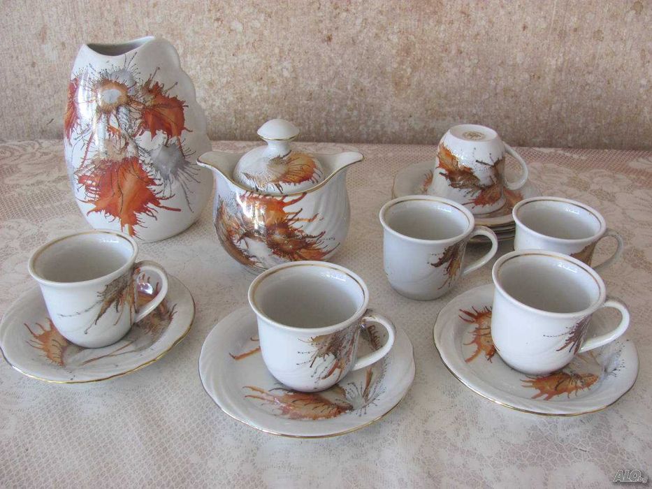 Сервиз за кафе - Български порцелан