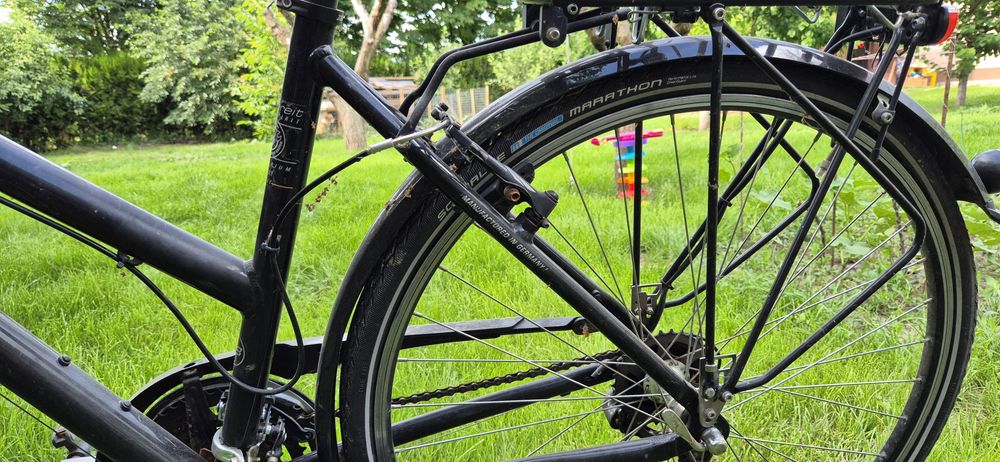 Bicicletă Trekking Gudereit LC 30 – Cadru Aluminiu, Schimbătoare Shimano, Stare Foarte Bună (Originală Germania)