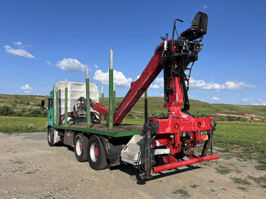 Camion forestier MAN TGA 480
