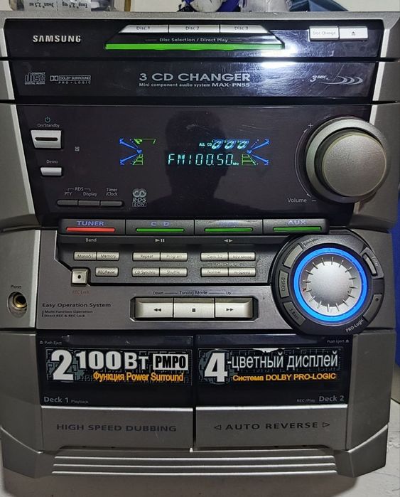 Музыкальный центр модель Samsung MAX-PN 55