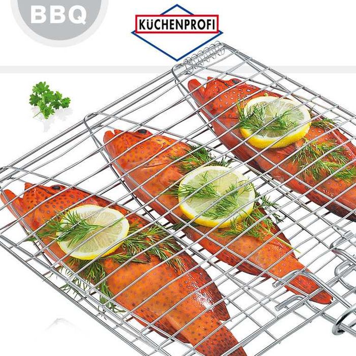 Grill triplu pentru peste KUCHENPROFI