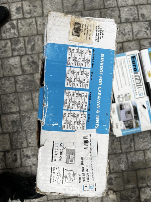 Vand oglinzi rulota Milenco si veranda