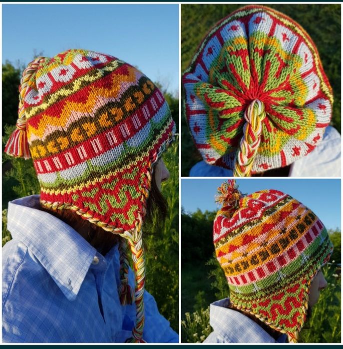 Яркая шапка для ярких людей