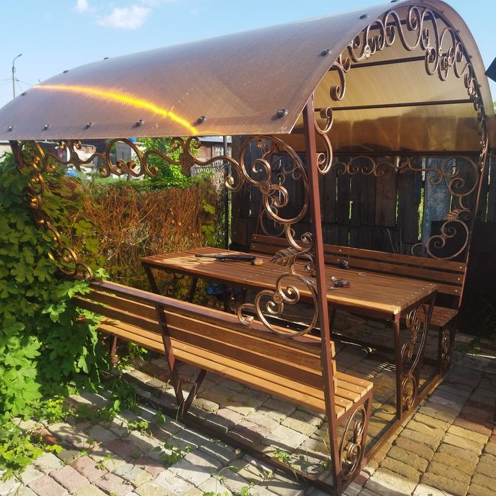 беседка изготовление