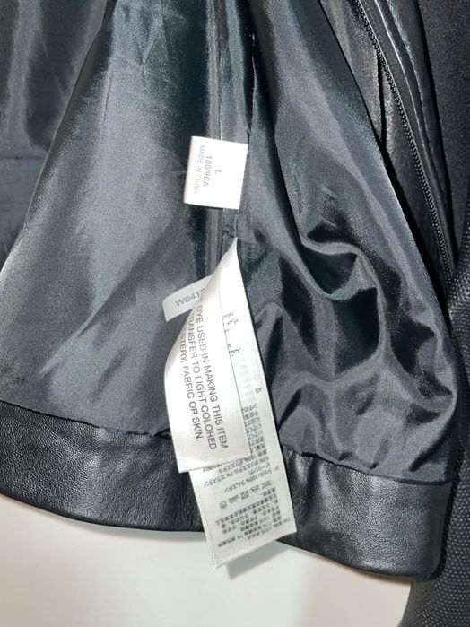 DKNY Men's Leather Motorcycle Jacket