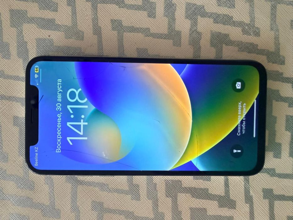 Iphone X 256GB 100% акб Фейс рабочий