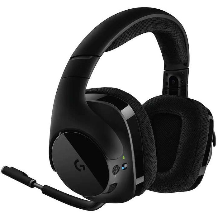 Logitech G533, Casti gaming, Wireless, DTS Surround 7.1, Negru