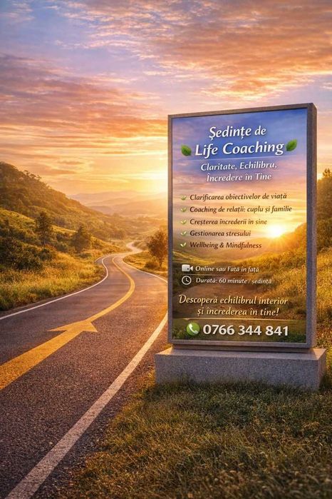 Ofer Ședințe Coaching Personal (Life Coaching)-pentru Claritate