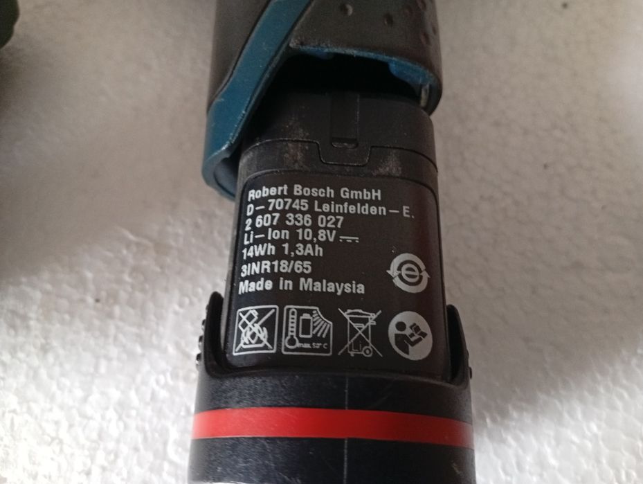 Filetată Bosch 10.8 v-12 v