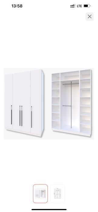 Продам шкаф и кровать с матрасом