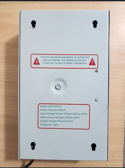 Stabilizator (Tok ko'paytirgich) DVR-500VA