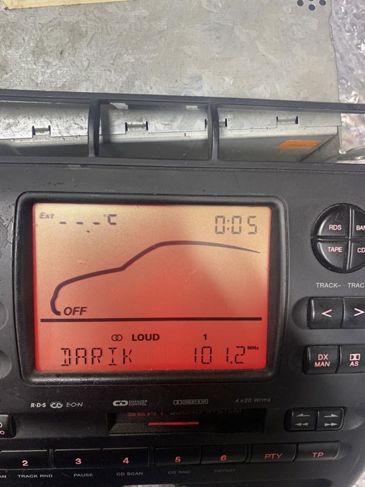 Дисплей панел радио Сеат Seat cordoba ibiza