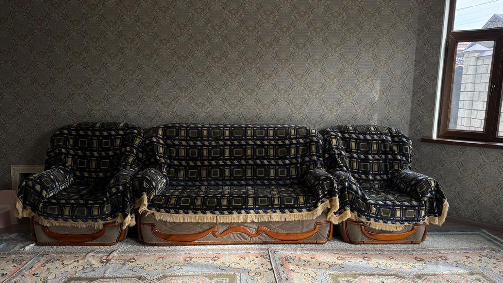 Мягкий диван сатылады Раскладной