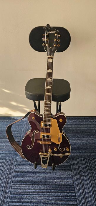 Продаётся Gretsch G5422TG Electromatic DC (Walnut Stain) + стул